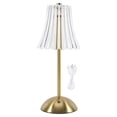 thumbnail image 1 of LáMpara de Mesa Decorativa Cristal LED 800MAh AtmóSfera Recargable Luz Brillo 3 Niveles para Restaurante Café, 1 of 11