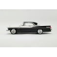 thumbnail image 3 of 1956 Chrysler New Yorker St. Regis, Cloud White and Raven Black - Acme A1809006 - 1/18 scale Diecast Model Toy Car, 3 of 8