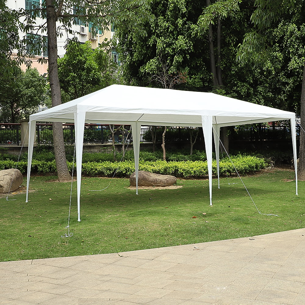 10x20 Ft Outdoor Party Tent, Waterproof Camping Canopy Tent Gazebo for Garden Yard Lawns