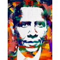 thumbnail image 4 of Stephen Chambers 15x18 Black Modern Wood Framed Wall Art Titled - Barack Obama, 4 of 6