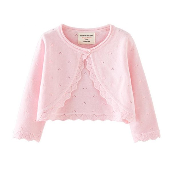 Xmarks Little Girls Sweater Shrug Knit Cardigan Bolero Coat Children