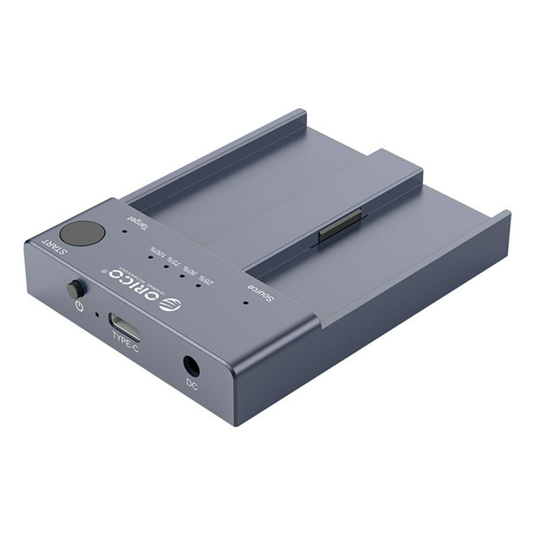 Tissouoy ORICO M2P2-C3-C 10Gbps Dual Bay M.2 NVMe SSD Docking Station Dock  Offline Clone