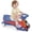 6V-Red&Blue, variant on East doll 6V Electric Wiggle Car, Ride on Toys for Toddlers Ages 3+, Electric Car for Kids, Toddler Car, 2 Speed, Flashing Wheels, Bluetooth, Kid Ride on Car, 2.8-4.1 Mph, Pink