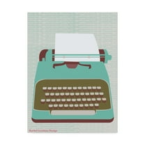 Trademark Fine Art 'Type' Canvas Art by Rachel Gresham