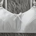 thumbnail image 3 of Teen Girls First Bra - Bralette for Girls 100% Cotton Wireless Training Bra | Breathable Adjustable Comfy Bras for Teens 8-14 | Everyday & Sleep Wear White,Size 10-11T, 3 of 6