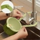 thumbnail image 2 of Sink Strainer, Snap Button Sink Strainer Tap Hanging, Without Smudging Hands, Removable Silicone Sink Strainer for Washing for Kitchen Sinks, 2 of 5