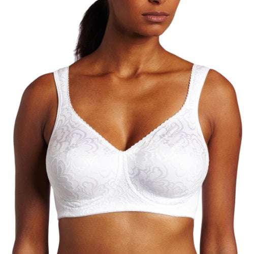 Playtex Playtex 18 Hour Ultimate Lift Support Wirefree Bra_White_44C