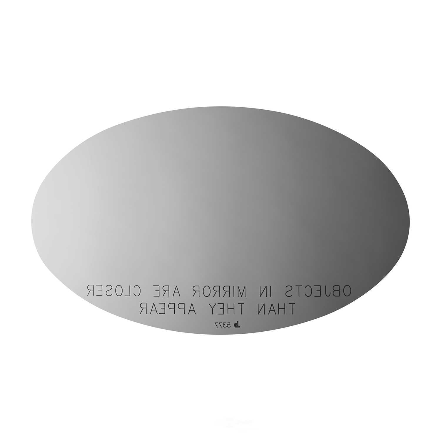 Burco Side View Mirror Replacement Glass - Clear Glass - 5377