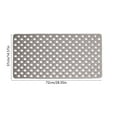 thumbnail image 3 of Elainilye Non Slip Shower Mat, Bathtub Safety Mat, Suction Cup Bath Mat, 28x14 Inch Drain Hole Floor Pad for Tub, 3 of 6