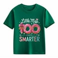 thumbnail image 7 of YUEHUA Kid Boys Girls 100th Day of School Rainbow Happy 100 Days T-Shirt, 7 of 7
