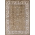 thumbnail image 1 of Ahgly Company Indoor Rectangle Mid-Century Modern Light French Beige Brown Oriental Area Rugs, 2' x 5', 1 of 6