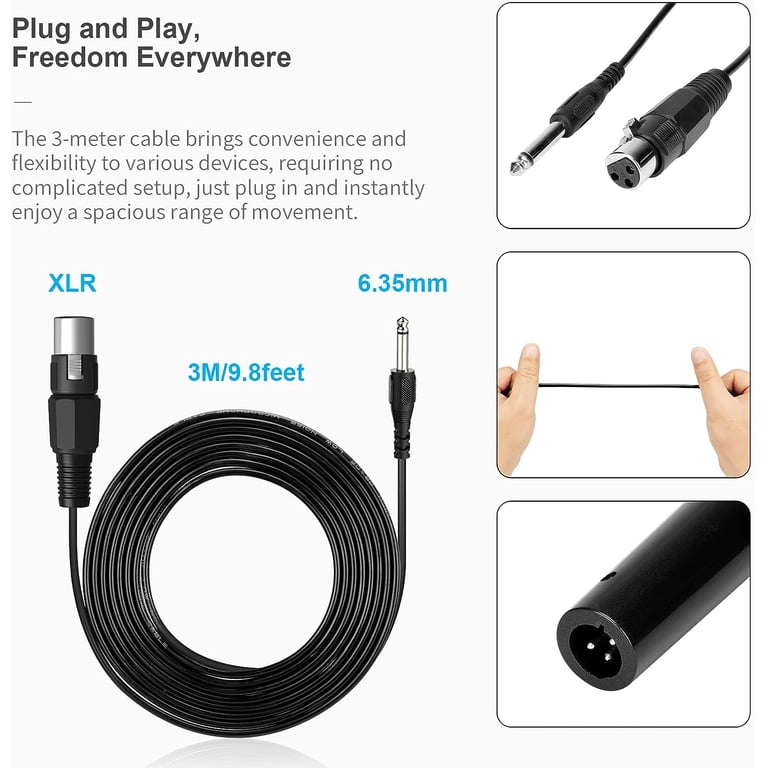 FanFun Handheld Wired Dynamic Microphone for Karaoke photo 8