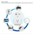 thumbnail image 3 of Power Adapter, US Plug 120V 1800W Wall Charger Power Plug Adapter Short Circuit Guard PC Energy Saving  for Travel, 3 of 7