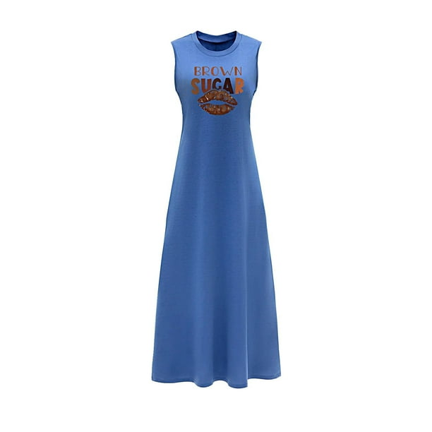 Vestido de verano para mujer, vestido clásico de verano con cuello para desplazamientos y citas M