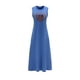 thumbnail image 1 of Vestido de verano para mujer, vestido clásico de verano con cuello para desplazamientos y citas M, 1 of 7