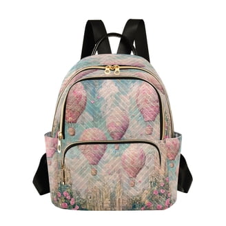 No Boundaries Casual Mini Backpack, Black Denim, Women display picture 1
