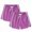 Purple, variant on Bovxnpu Summer Toddler Boys Girls Shorts, Girls Cotton Casual Shorts, 2pc Children's Casual Sports Shorts Solid Color Pants Rubber Waist Beach Pants 6-7 Years