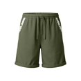 thumbnail image 4 of Favoffer Womens Short High Waist Drawstring Elastic Waistband Pocket Casual Shorts Comfy Sets for Sports Beach Daily Lounging, 4 of 6
