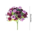 thumbnail image 3 of Artificial Rose Decor Bouquet Ideal Decor For Wedding And Living Room Esthetic Floral Arrangements For Holiday Or Everyday Decorations, 3 of 6