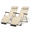 Cream, variant on Magshion Set of 2 Zero Gravity Lounge Chair with Removable Adjustable Headrest and Foot Pads, Outdoor Foldable Recliner, Folding Reclining Lounger, Support 330lbs, Cream