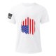 thumbnail image 4 of Mens Casual Pantalones Cortos Cuello Redondo Gradación Impresión Suéter Camiseta, Blusa Deportiva de Fitness para Hombres, 4 of 4