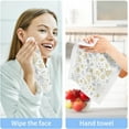 thumbnail image 5 of GZHJMY 6 Pack Christmas Cartoon Pattern Washcloths – Soft Face Towels, Gym Towels, Hotel and Spa Quality, Reusable Fingertip Towels（832）, 5 of 6