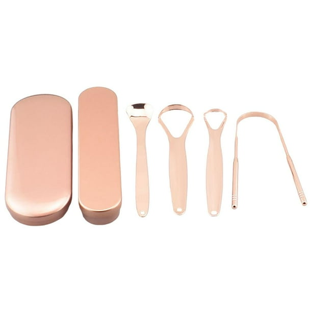 Raspador de lengua de acero inoxidable ergonómico Colcomx