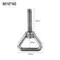 thumbnail image 6 of RANMEI 304 Stainless Steel Triangle Eye Bolt: Rust-Resistant M8/M10 Lifting Ring Screw For Heavy-Duty Hoisting Welded Load-Bearing Bolt, 6 of 9