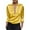 Yellow, variant on ZQUUVOU Women's Silk Blouse Stain Elegant Business Casual Tops Deep V Neck Collar Long Sleeve Casual Office Outfit Blue