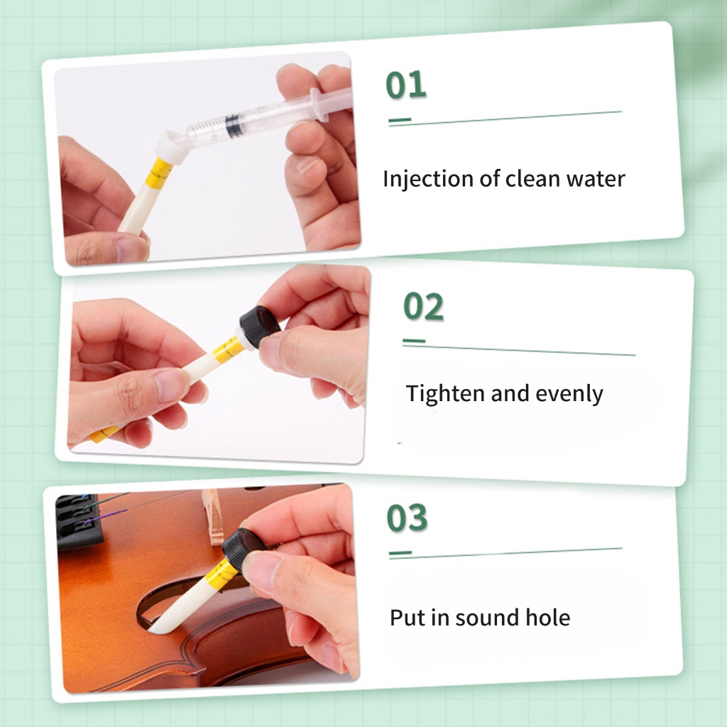 Anti Cracking Violin Maintenance Humidifier Device For Cello Viola String Instrument Protecting