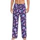 thumbnail image 1 of Balery crystal Skull flower cool Pantalones de pijama para hombre, pijama ultraligero, pantalón de descanso-X-Large, 1 of 6