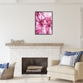 thumbnail image 3 of Stupell Industries Pink Tropical Palm Leaves Botanical & Floral Painting Black Framed Art Print Wall Art, 24 x 30, 3 of 9