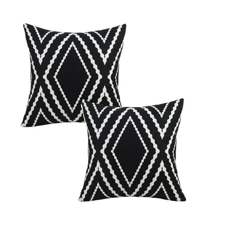 AUQ 2Pcs Pillow Covers,Modern Throw Pillow Covers,Decorative Throw Pillow Covers