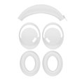 thumbnail image 1 of Funda protectora de silicona para auriculares inalámbricos 1MORE SonoFlow, funda protectora para la cabeza, almohadillas de repuesto, 1 of 8