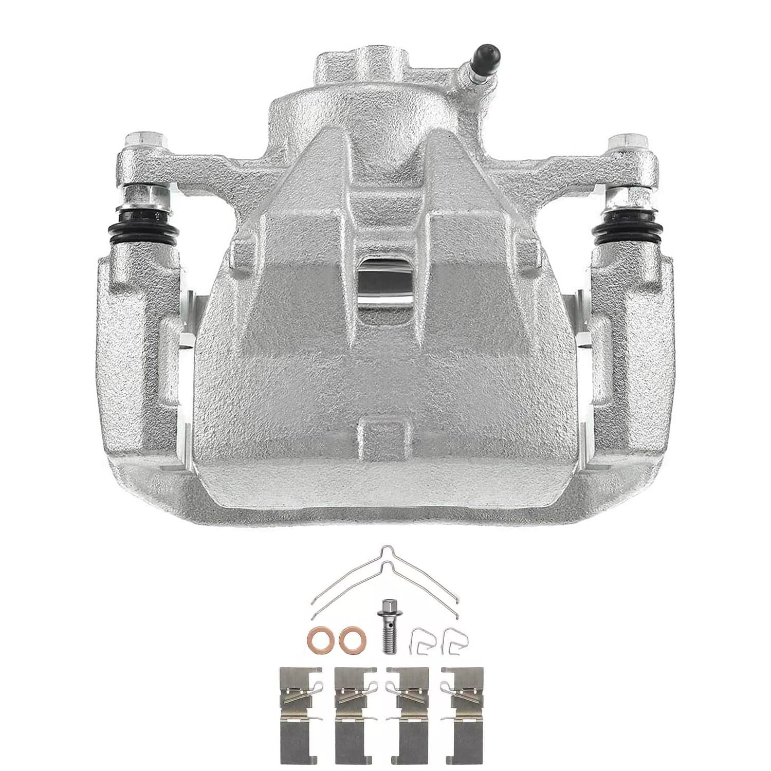 Detroit Axle - Front Brake Calipers for 07-17 Toyota Camry 08-18 Avalon 07-18 Lexus ES350, Disc Brake Calipers with Bracket 2007 2008 2009 2010 2011 2012 2013 2014 2015 2016 2017 Replacement