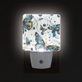 thumbnail image 3 of Van Gogh Butterfly Night Light 2 Pack LED Nightlight Plug into Wall Dusk to Dawn Sensor Soft White, 3 of 7