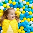 thumbnail image 4 of YUFER 500 Pcs Ball Pit Balls - 2.2" BPA-Free Plastic, Sensory Play for Kids, Playrooms & Bounce Houses，Multicolor, 4 of 6