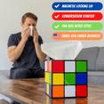 thumbnail image 3 of Magic Cube Tissue Box Cover | Big Bang Theory Props & Decor | Easy Use with Magnetic Bottom Lid to Keep Tissues Secure, 3 of 6