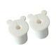 thumbnail image 5 of Pasacables Para Cables, Casquillos De Silicona, 2x Para Orificios De Pared De 1", Orificios Para Cables De Muebles, Color Blanco, 5 of 8