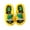 Yellow, variant on Gyexs Kids Dinosaur Slides Sandals 9.5 Boys Girls Toddlers Cloud Shower Slippers Cute Cartoon Open Toe Cushioned Outside Slippers Blue