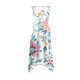 thumbnail image 4 of Pantalones Cortos para Vestidos Bajos Mujeres sin Mangas Cuello Redondo Cordón Ruffle A-Line Mini Vestido Poliéster, Vestido Casual para Citas Y Fiesta, 4 of 8