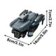 thumbnail image 5 of Dron para adultos con cámara HD 8K y pantalla LCD, transmisión digital en primera persona, motores sin escobillas, modo sin cabeza, giro de 360 grados, cuadricóptero., 5 of 9