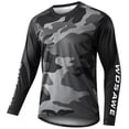 thumbnail image 1 of Maillot ciclismo Camiseta de ciclismo de descenso para hombre, camiseta de carreras de manga larga, Wosawe Maillot ciclismo, 1 of 7