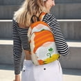 thumbnail image 6 of Picia Hello Fall Gnomes 1 Printed Canvas Daypack - Stylish and Durable Vintage Compact Backpack - Class, Work, Travel, or Laptop Bookbag,Organized Compartments-Medium, 6 of 6