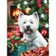 thumbnail image 1 of Cuadros Decorativos Kit de dibujo de diamante de imitación de cachorro de Navidad de forma redonda de taladro completo DIY 5D JShteea Nuevos Originales, 1 of 9