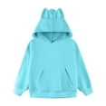 thumbnail image 4 of Hoodie for Girls Girls Sweatshirt Girl's Hoodie Long Sleeve Soft Sweatshirt Graphic Hoody Kids Cute Pullovers Top Clothes For Girls And Boys, 4 of 7