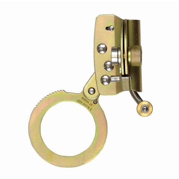 Rope Grab, 310 lb, Bronze, For Rope Size: 5/8 in ,Fall Arrester, Snap Hook 7489