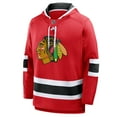 thumbnail image 2 of Men's Fanatics Red Chicago Blackhawks Prime Time Fleece Hoodie, 2 of 4