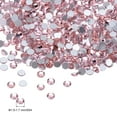 thumbnail image 2 of Uxcell 1440Pcs Glass Diamante Rhinestone, Man Made Gems Light Pink 1.5-1.7 mm, 2 of 6