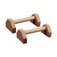thumbnail image 4 of 2 barras paralelas antideslizantes para flexiones de fitness, para gimnasia en casa. 25 centímetros, 4 of 8